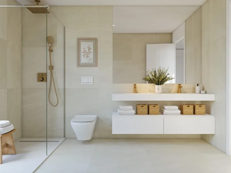 Viviendas adosadas de moderno diseño con piscina comunitaria