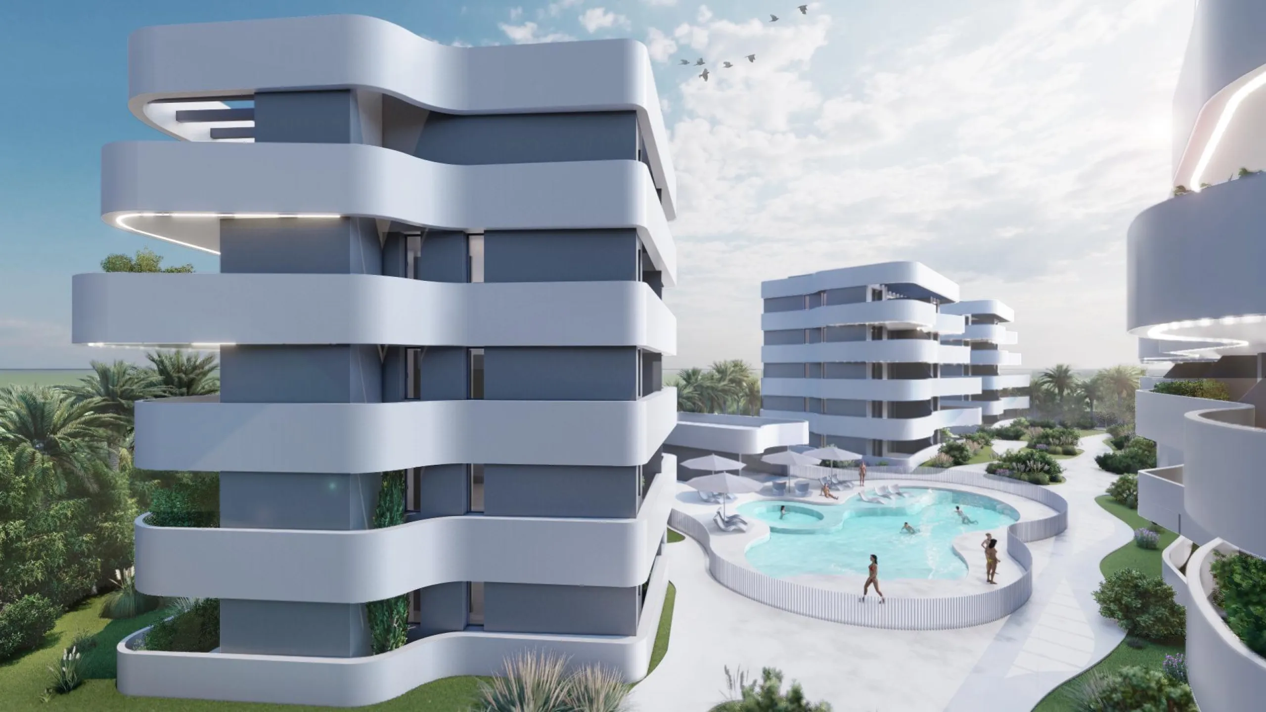 21st century Resort on a Spanish Costa Blanca!