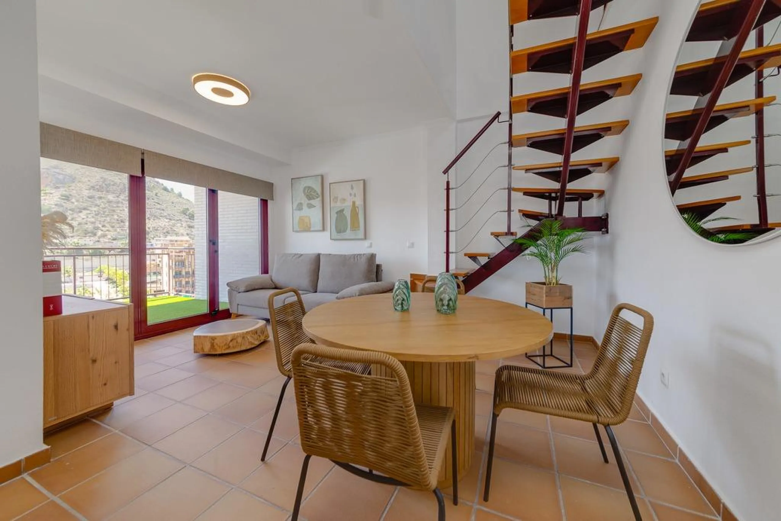 ATTIC 2 BEDROOMS 2 BATHROOMS WITH GARAGE AND STORAGE SWIMMING POOLS SAUNA JACUZZI AND GYM 5 MINUTES FROM ARCHENA SPA