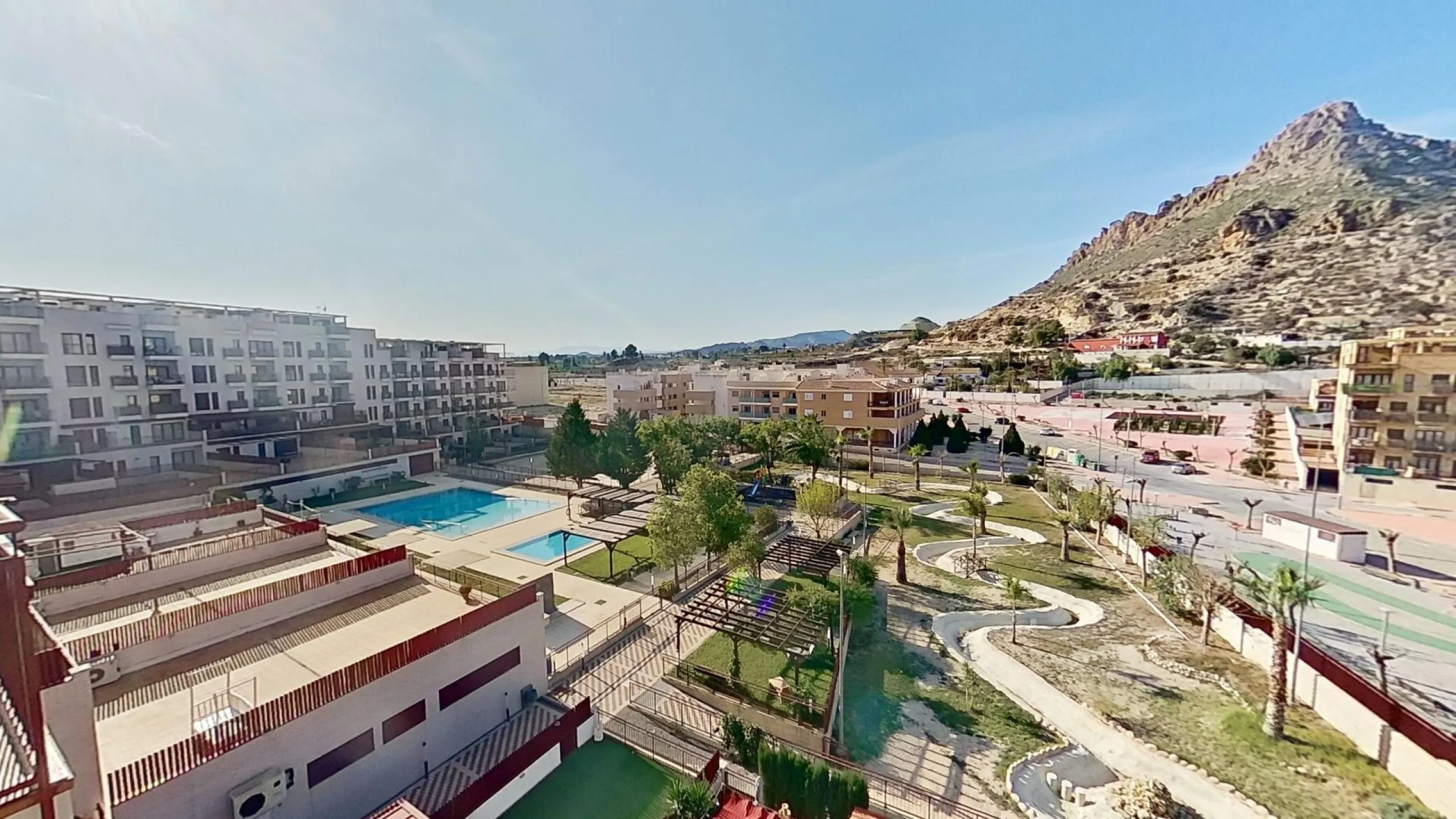 Penthouse in Archena with clear views and all the amenities