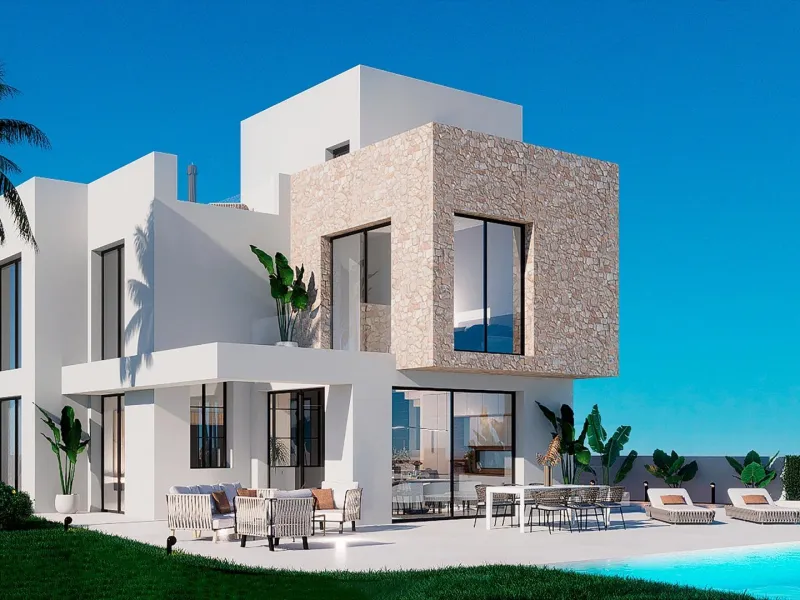 New luxury villas with private pool in Balcón de Finestrat