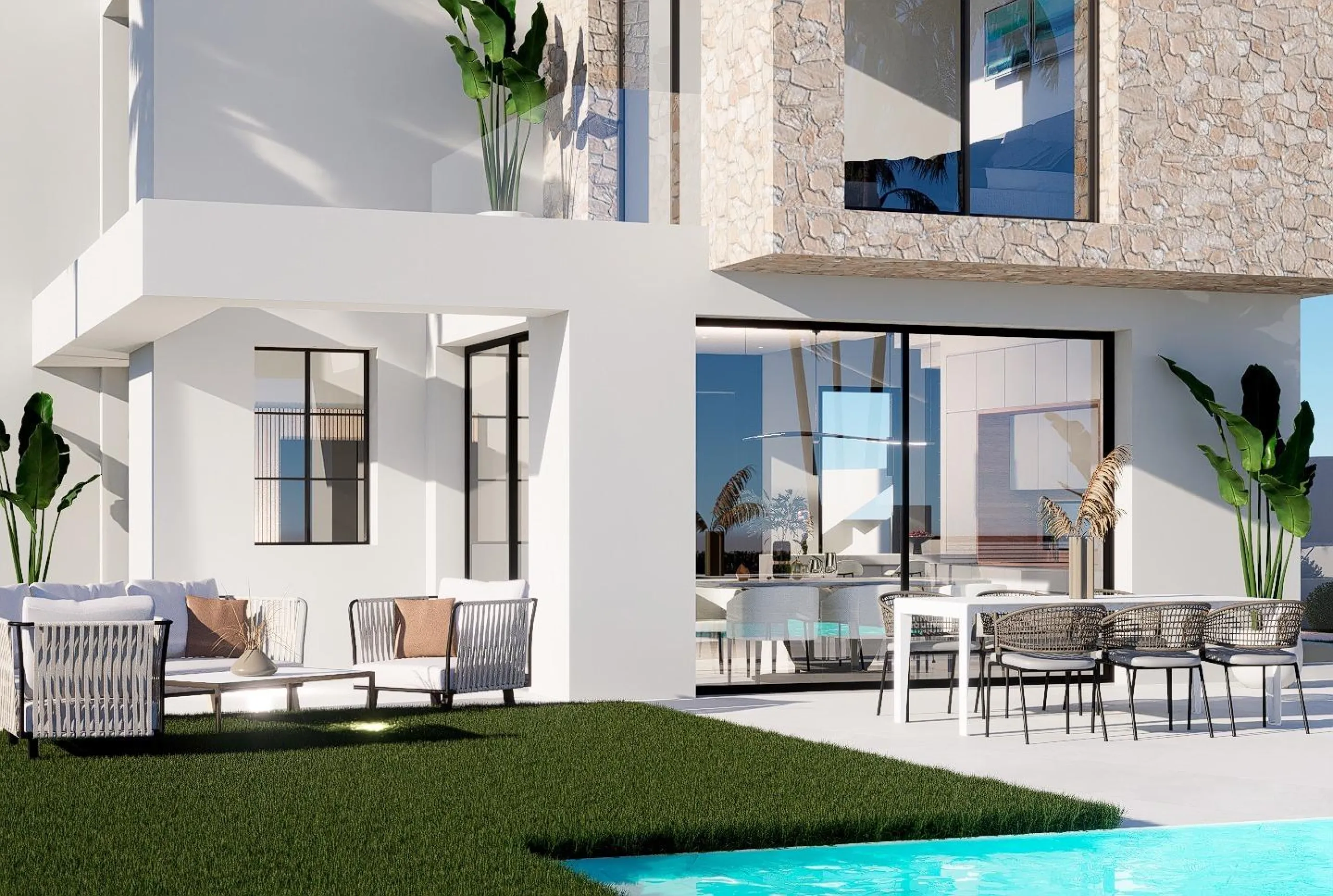 New luxury villas with private pool in Balcón de Finestrat