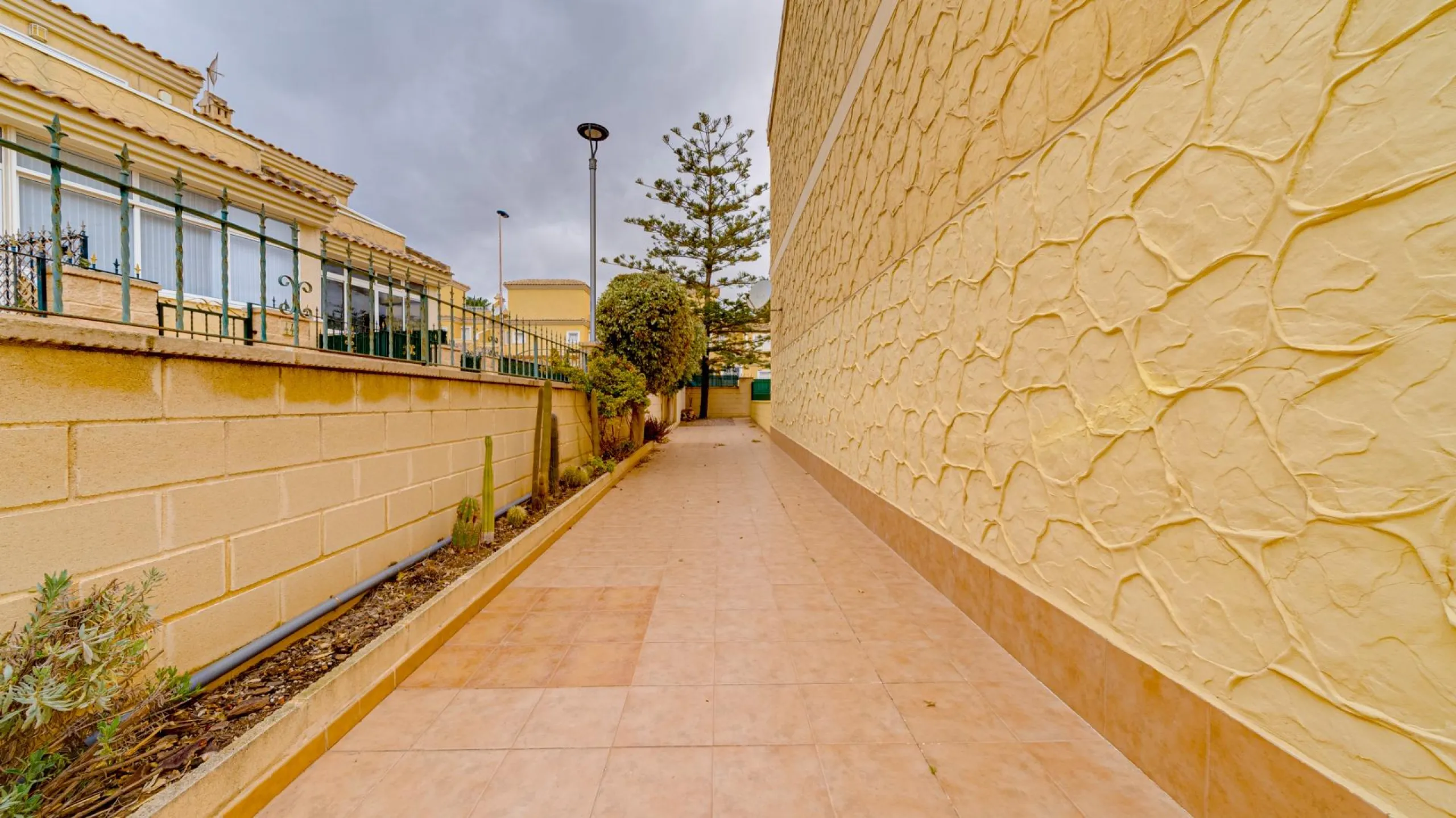 Large corner semi-detached house with sea views,