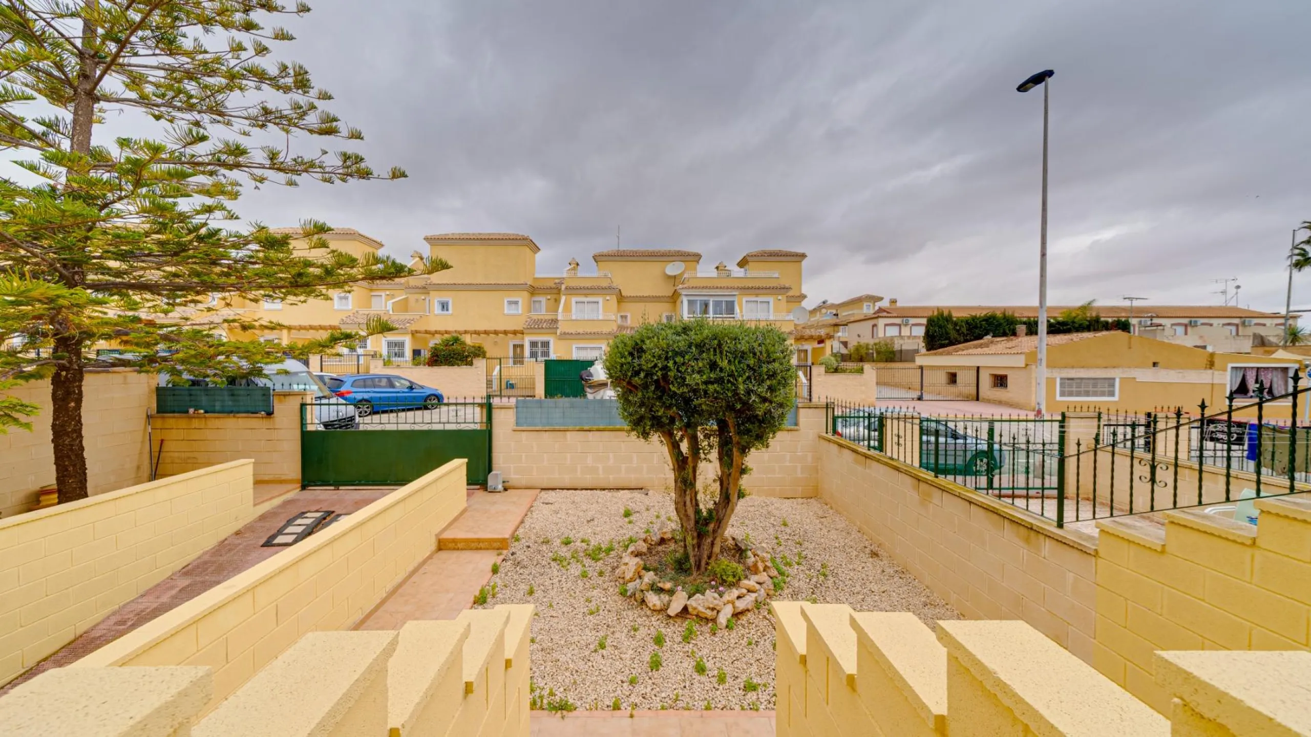Large corner semi-detached house with sea views,