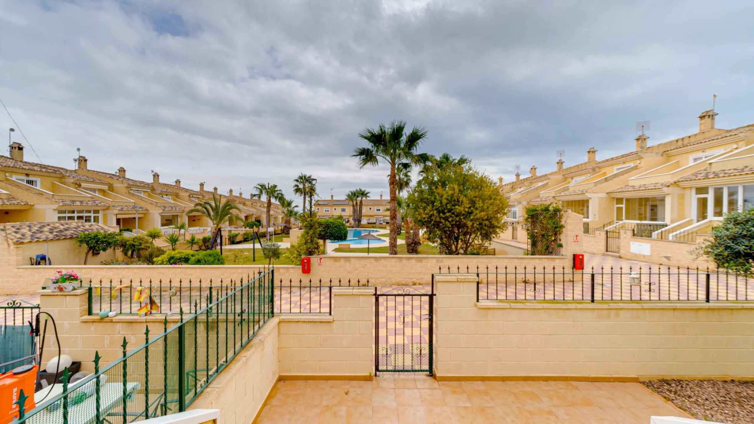 Large corner semi-detached house with sea views,
