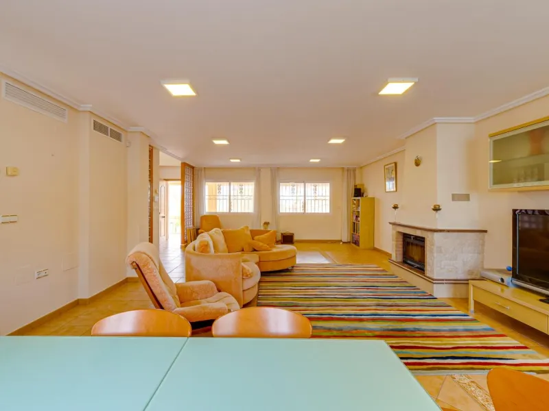 Large corner semi-detached house with sea views,