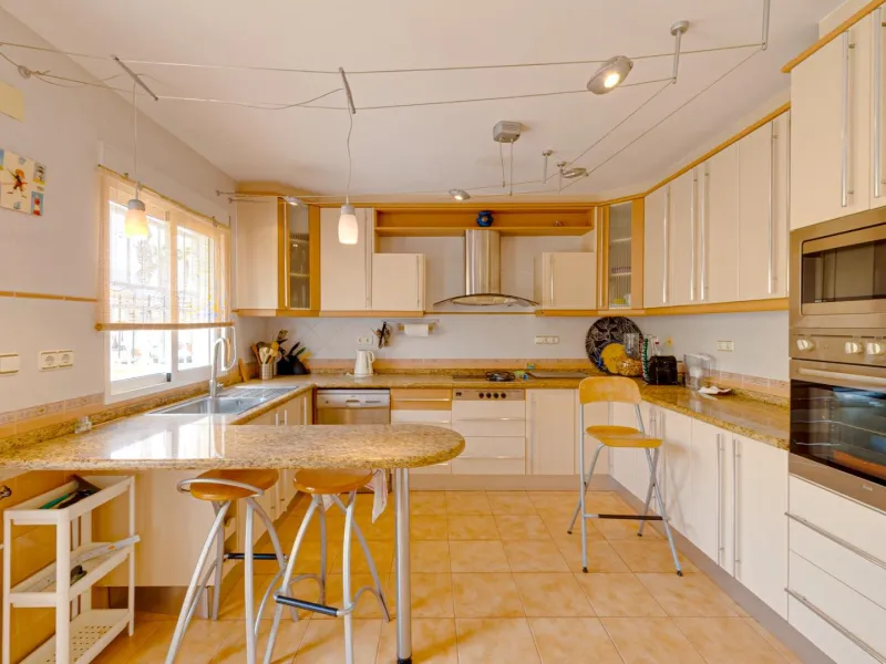 Large corner semi-detached house with sea views,