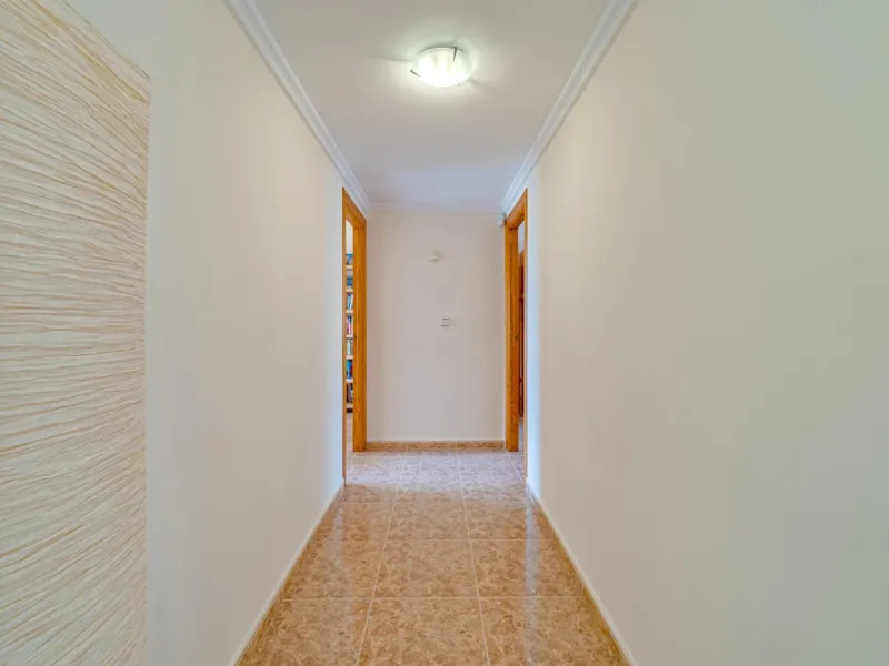 Large corner semi-detached house with sea views,
