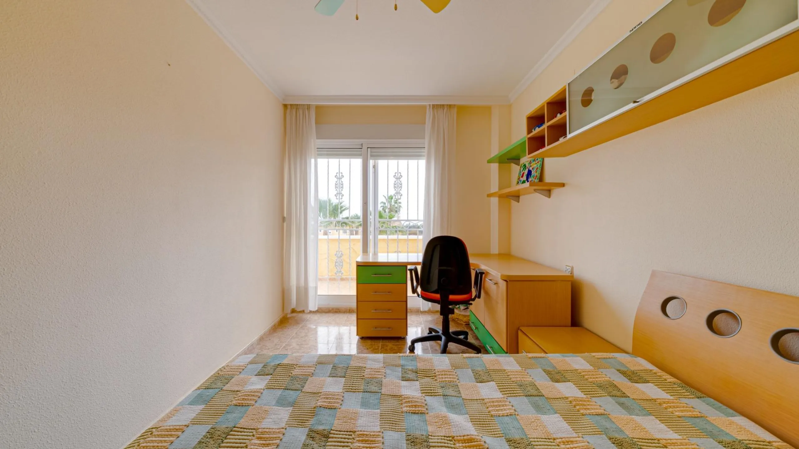 Large corner semi-detached house with sea views,