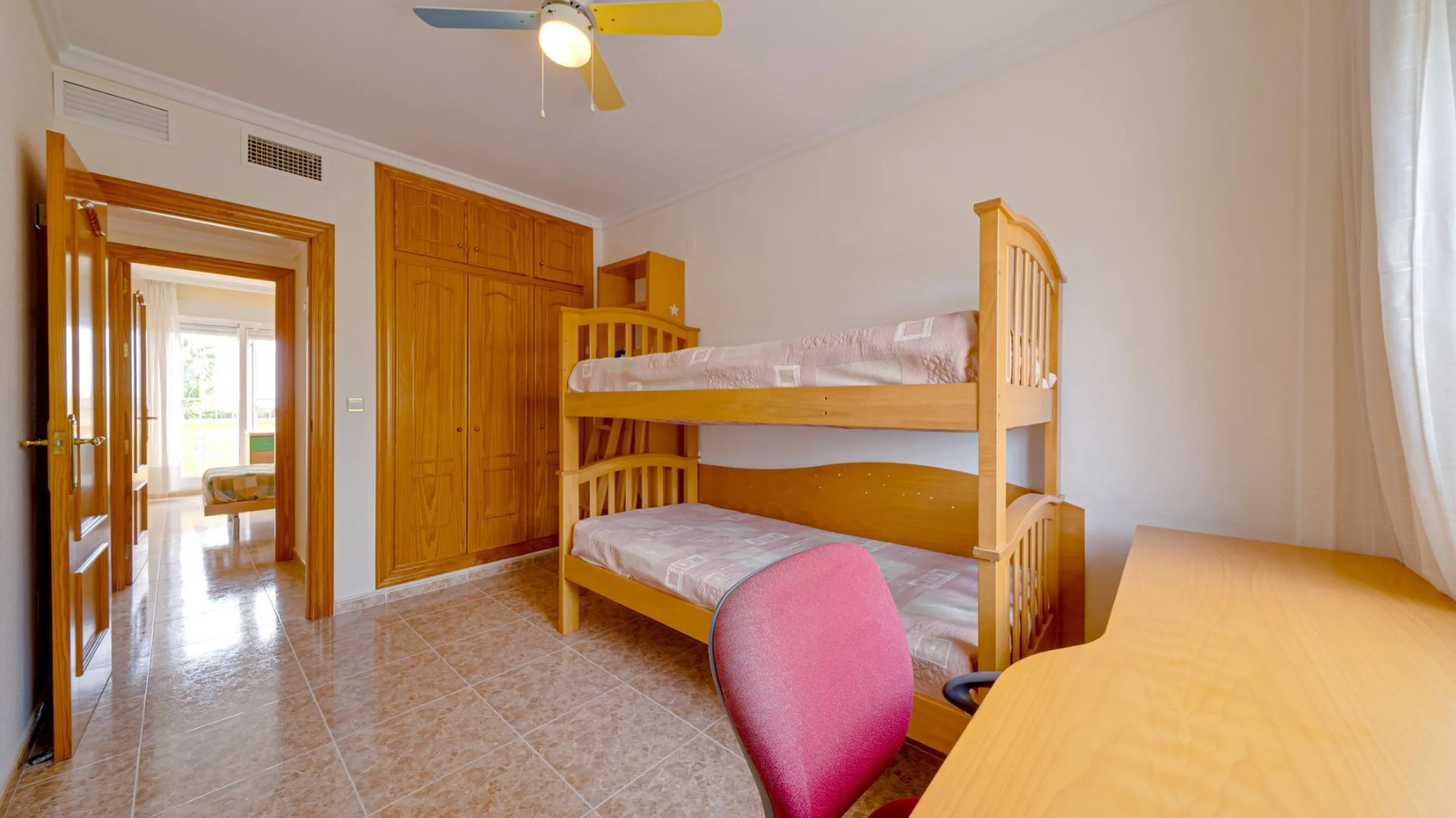 Large corner semi-detached house with sea views,
