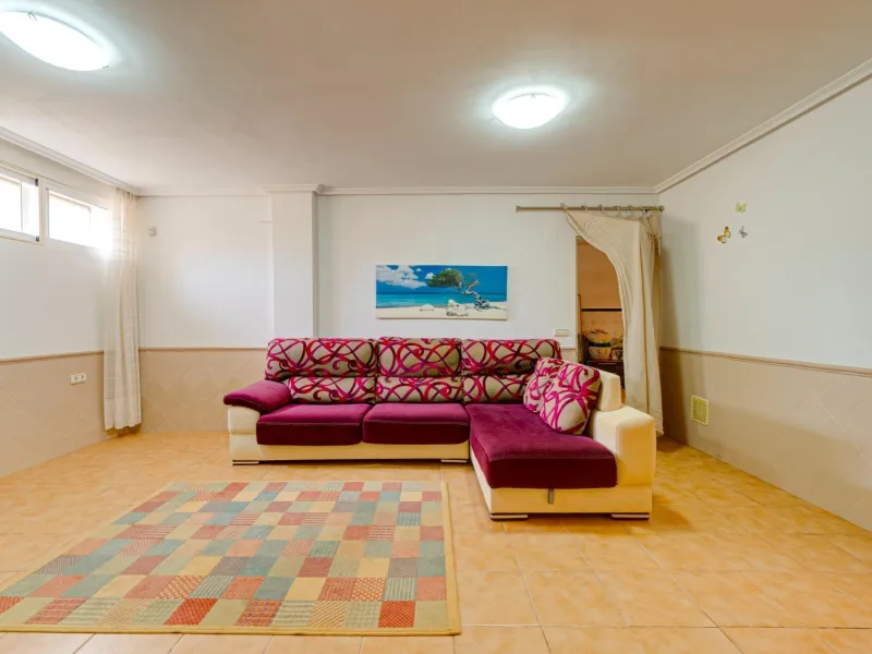 Large corner semi-detached house with sea views,