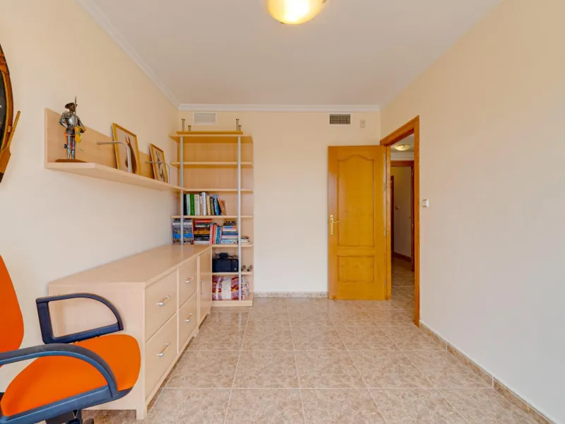 Large corner semi-detached house with sea views,