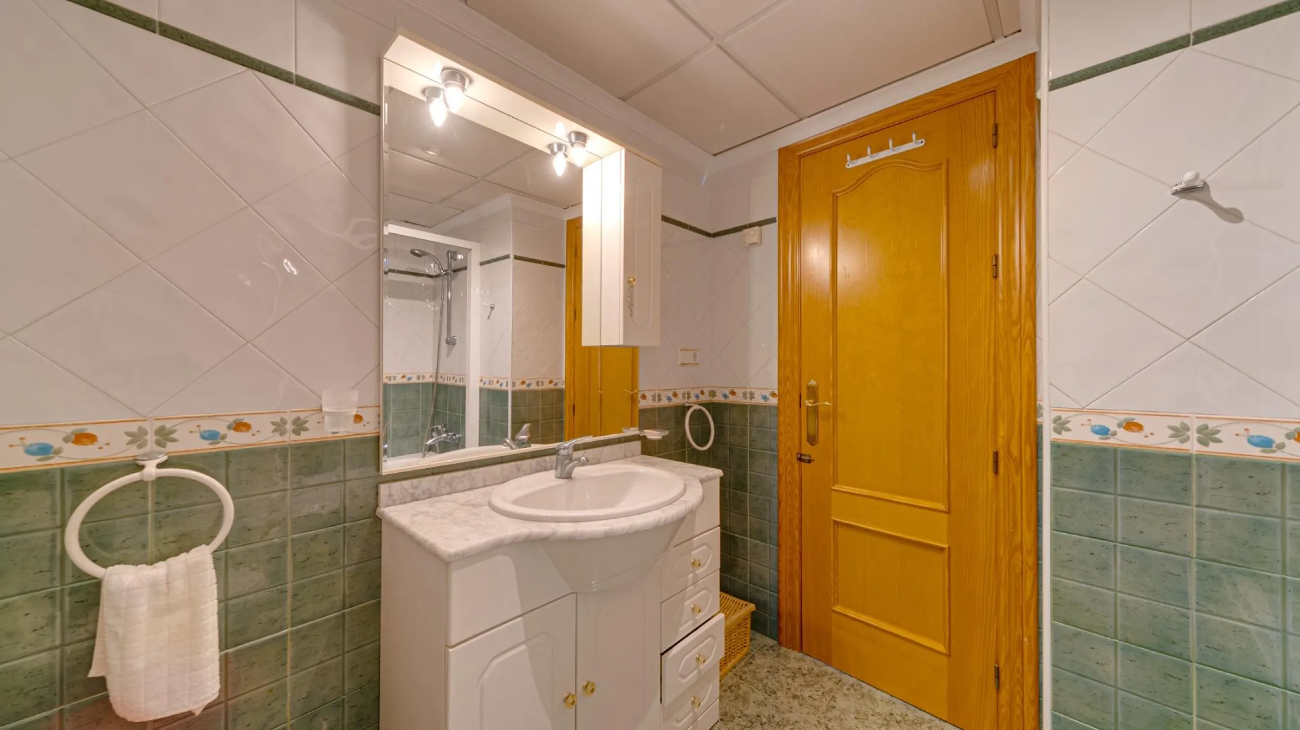 Large corner semi-detached house with sea views,