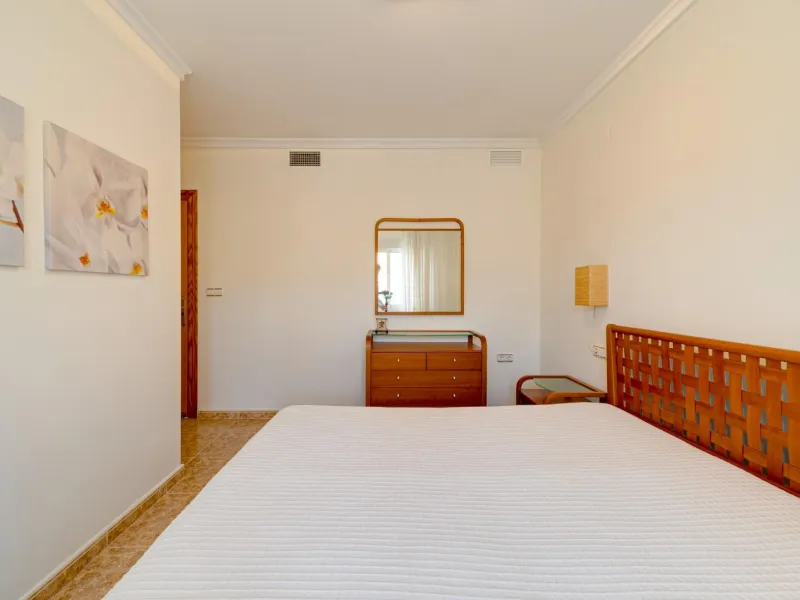 Large corner semi-detached house with sea views,