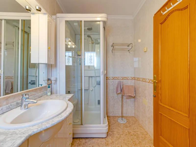 Large corner semi-detached house with sea views,