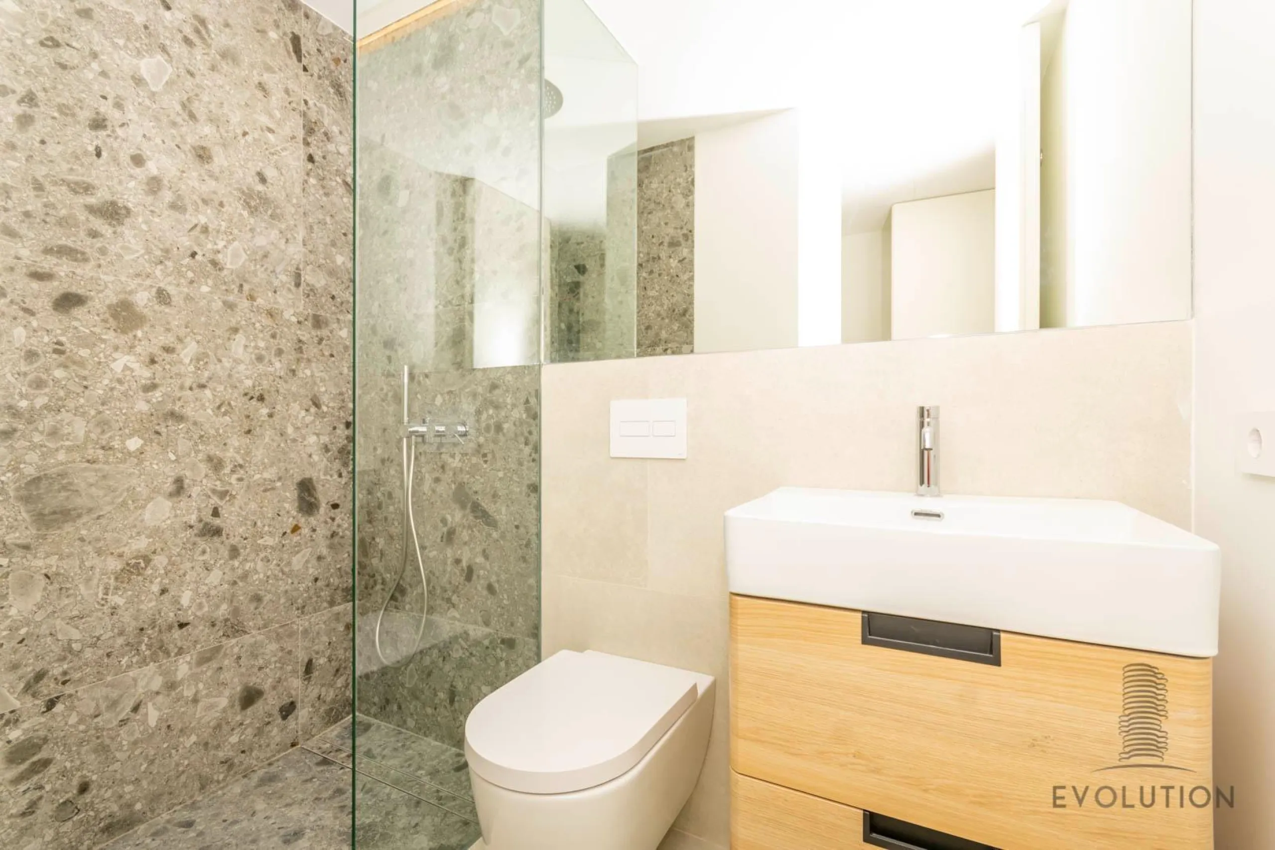 Homes with modern design and high technology on the front line