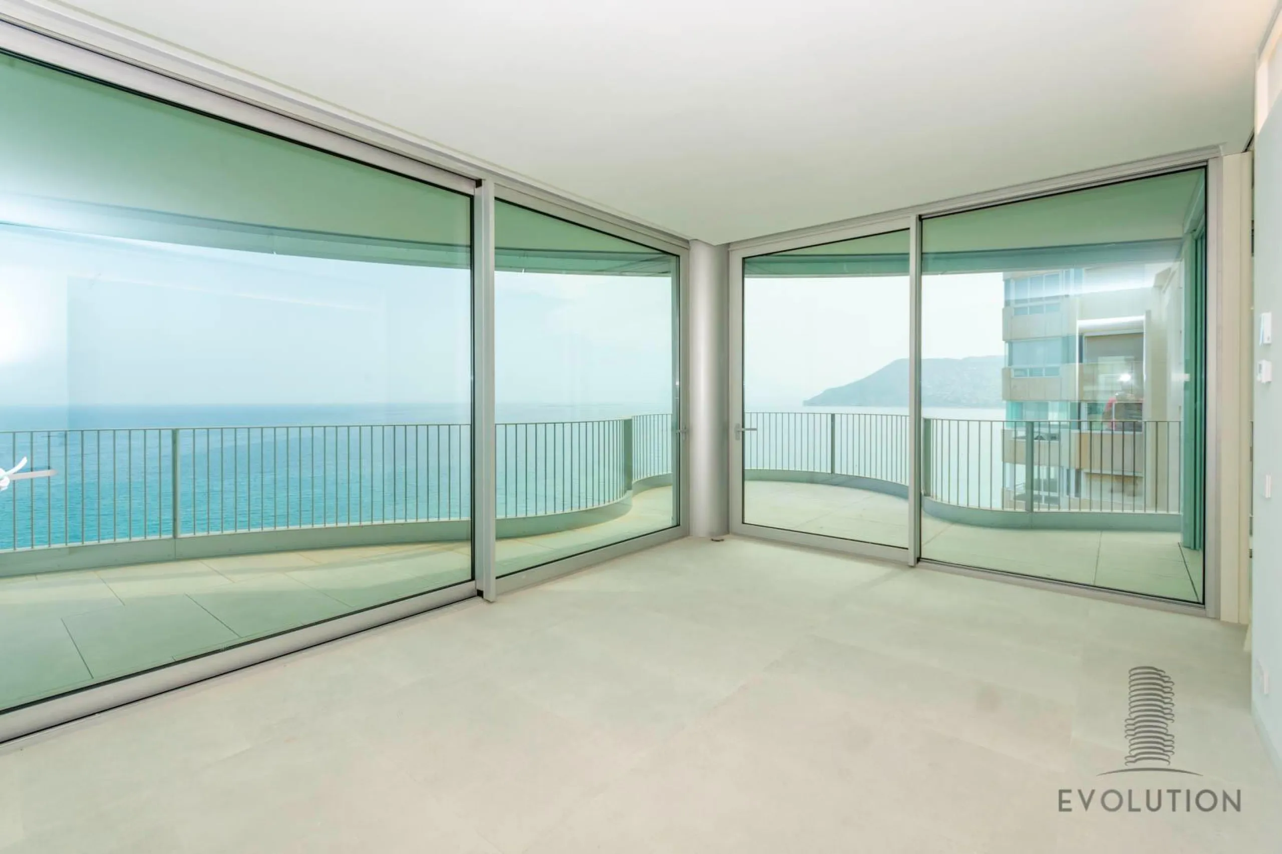 Homes with modern design and high technology on the front line