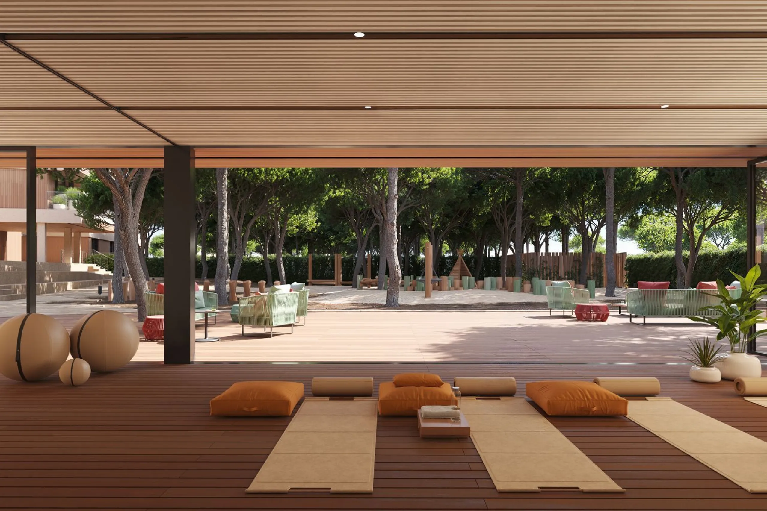 Piso con vistas al mar y terraza en Gava Mar – Primera línea de playa