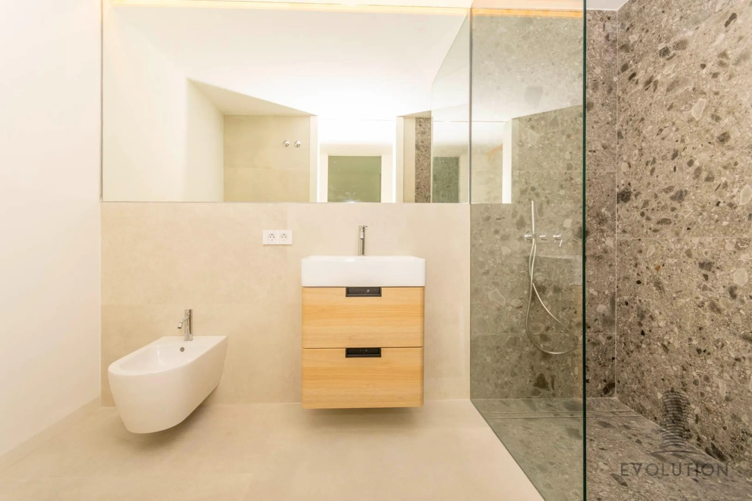 Homes with modern design and high technology on the front line