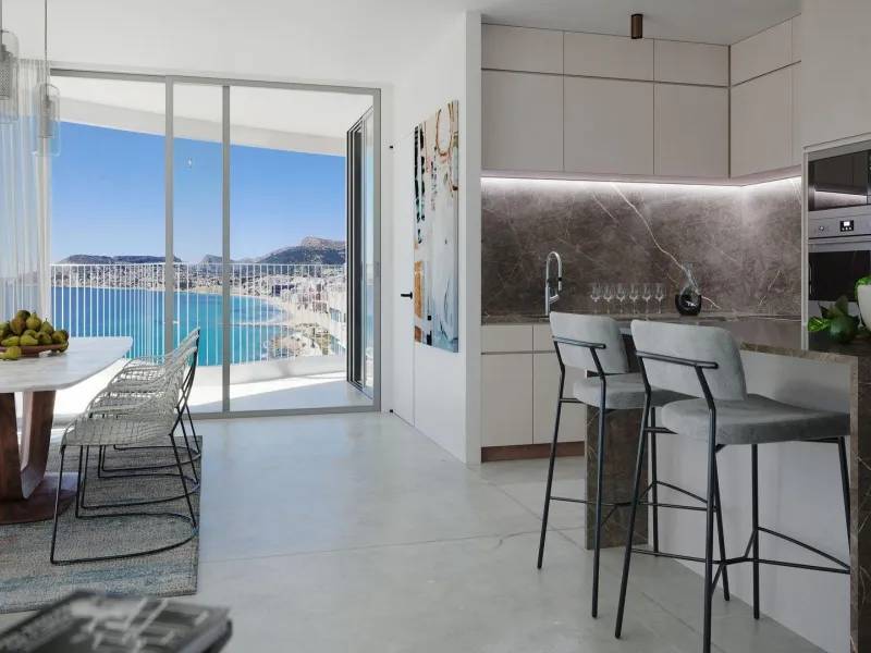 Homes with modern design and high technology on the front line