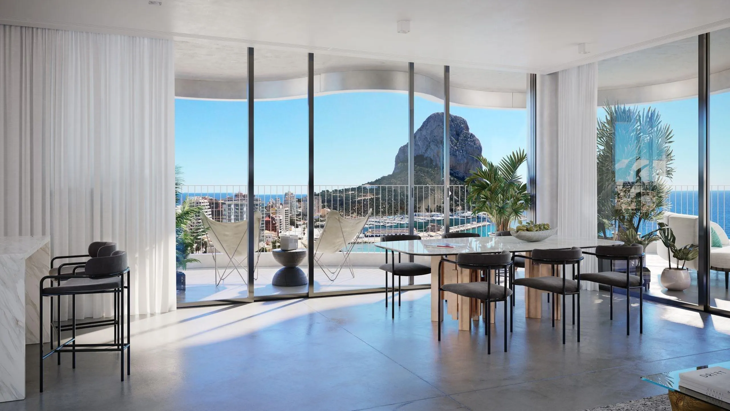 Homes with modern design and high technology on the front line