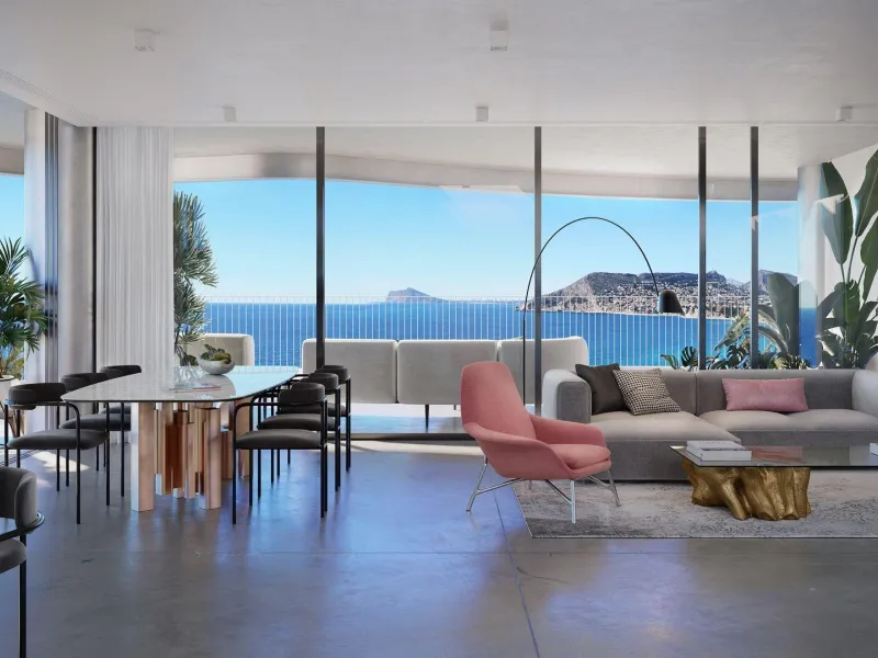 Homes with modern design and high technology on the front line