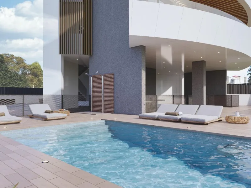 New designer apartments facing the Mediterranean Sea