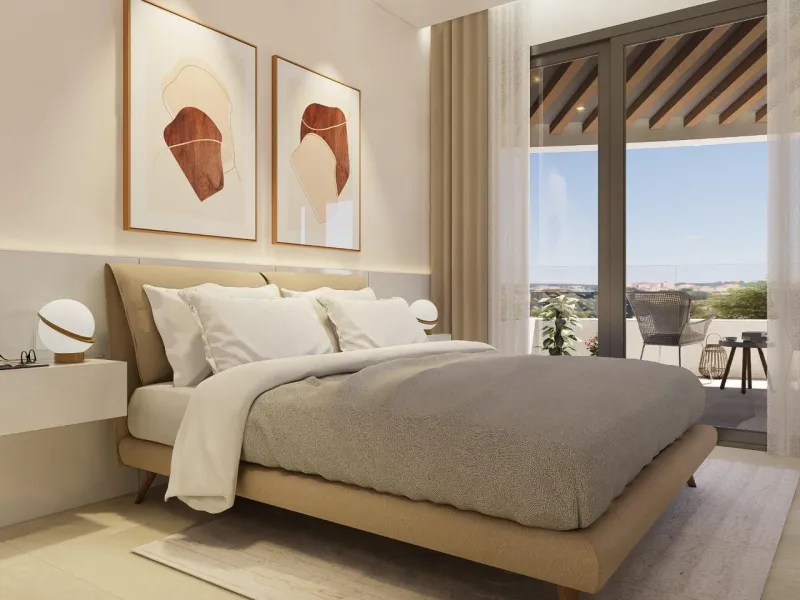 New designer apartments facing the Mediterranean Sea