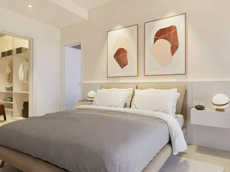 New designer apartments facing the Mediterranean Sea