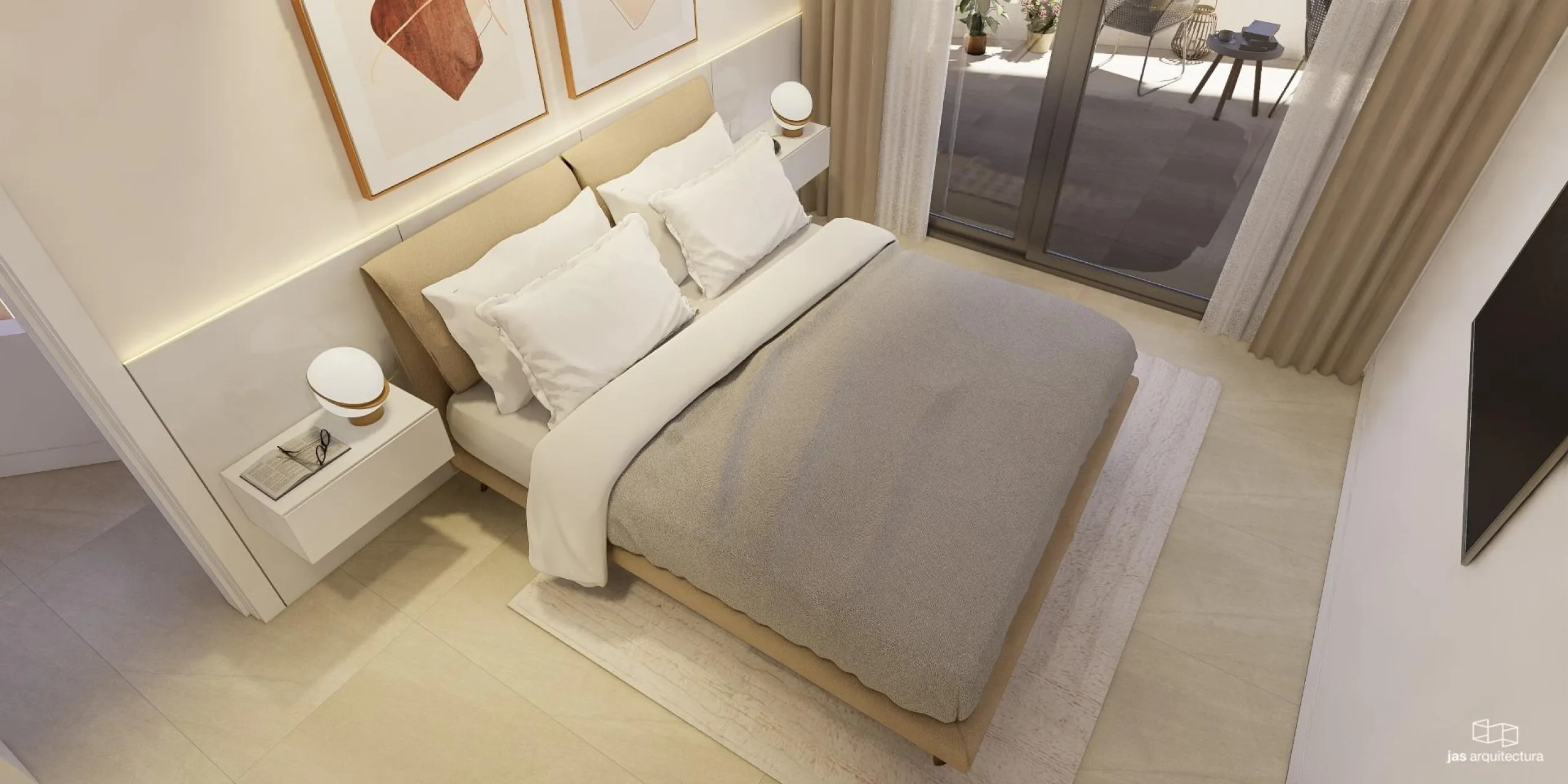 New designer apartments facing the Mediterranean Sea