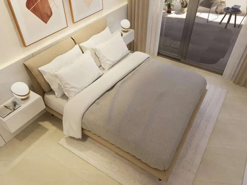 New designer apartments facing the Mediterranean Sea