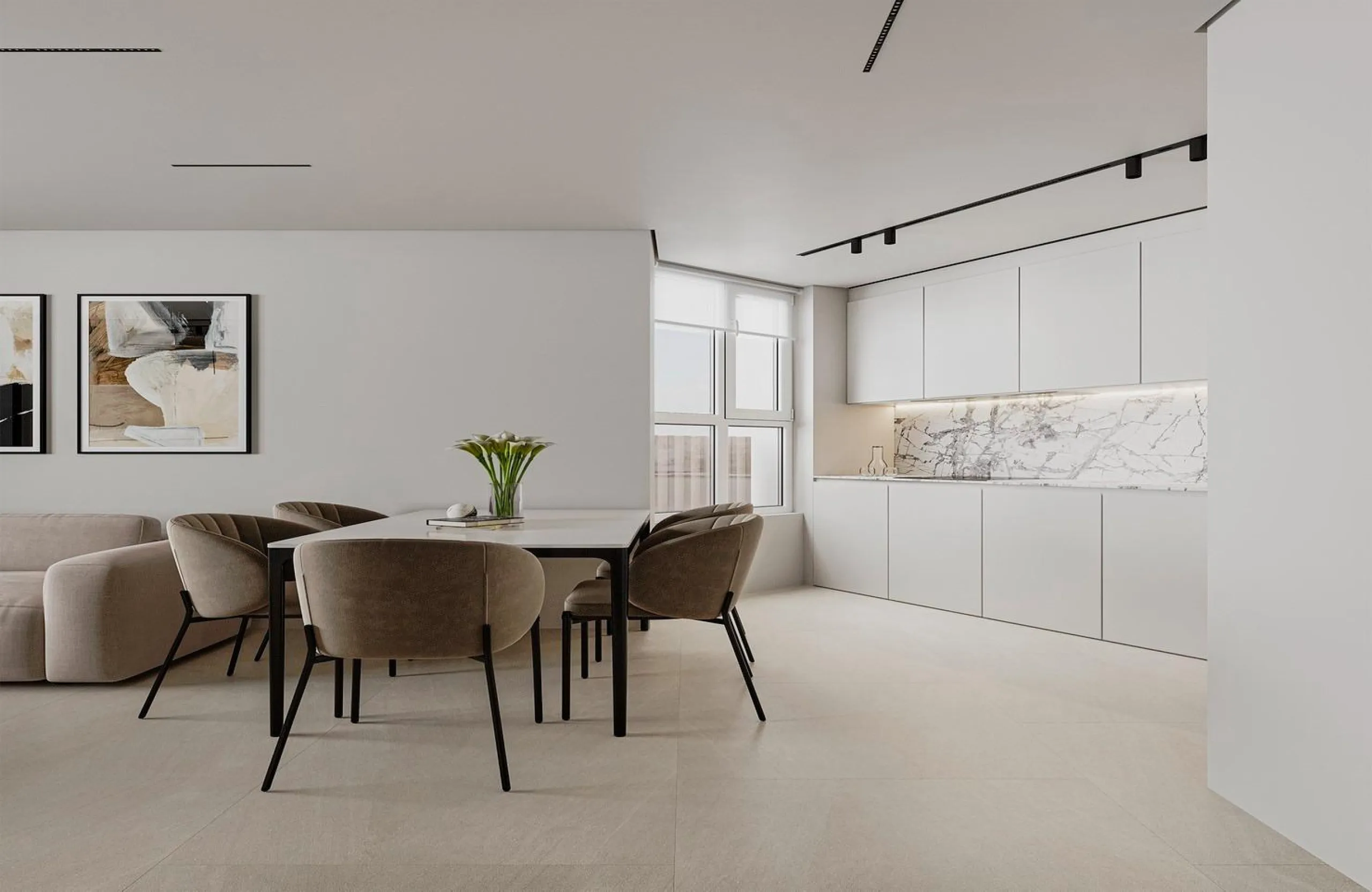 New designer apartments facing the Mediterranean Sea