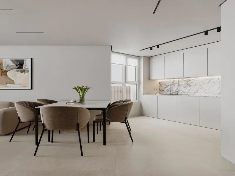 New designer apartments facing the Mediterranean Sea