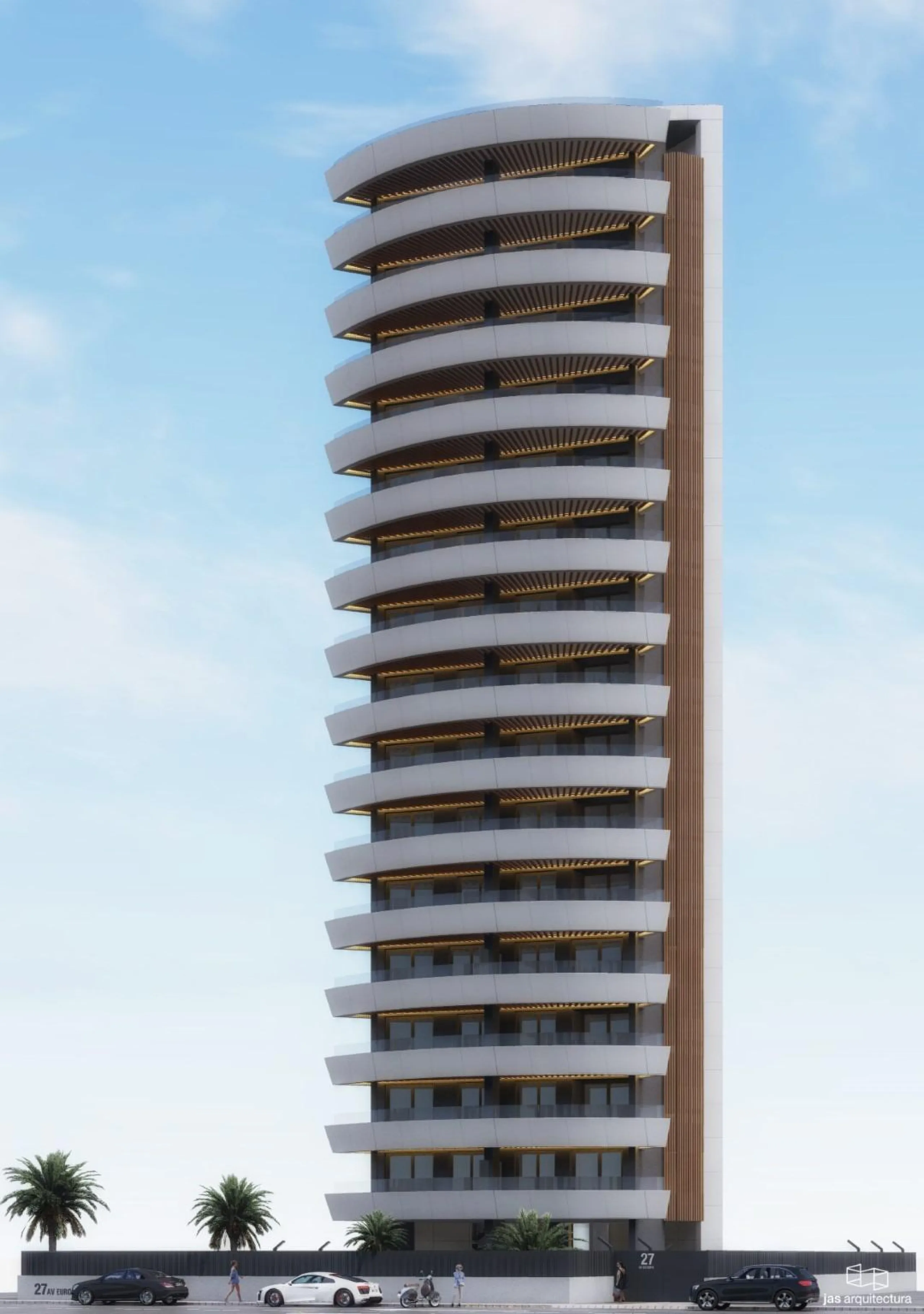 New designer apartments facing the Mediterranean Sea