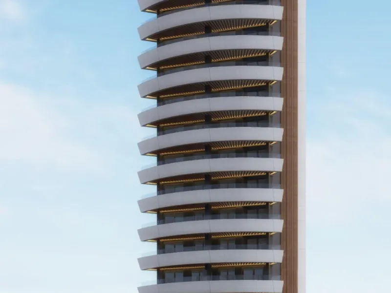 New designer apartments facing the Mediterranean Sea