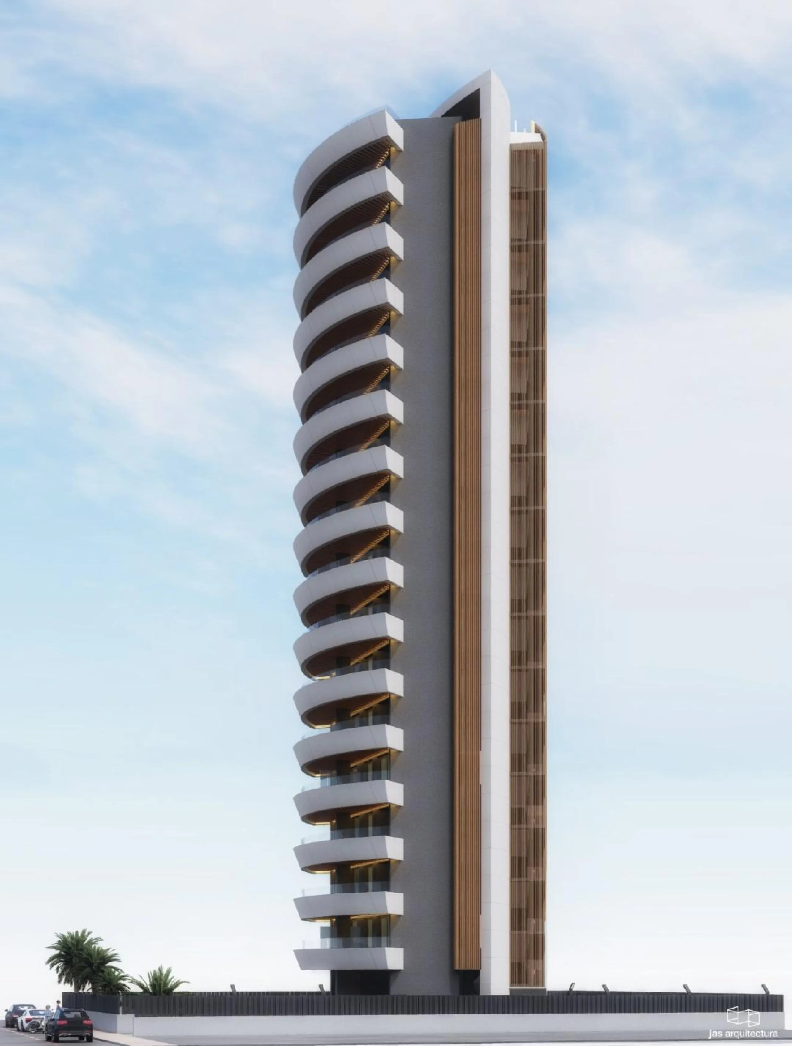 New designer apartments facing the Mediterranean Sea