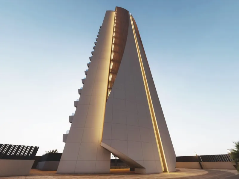 New designer apartments facing the Mediterranean Sea