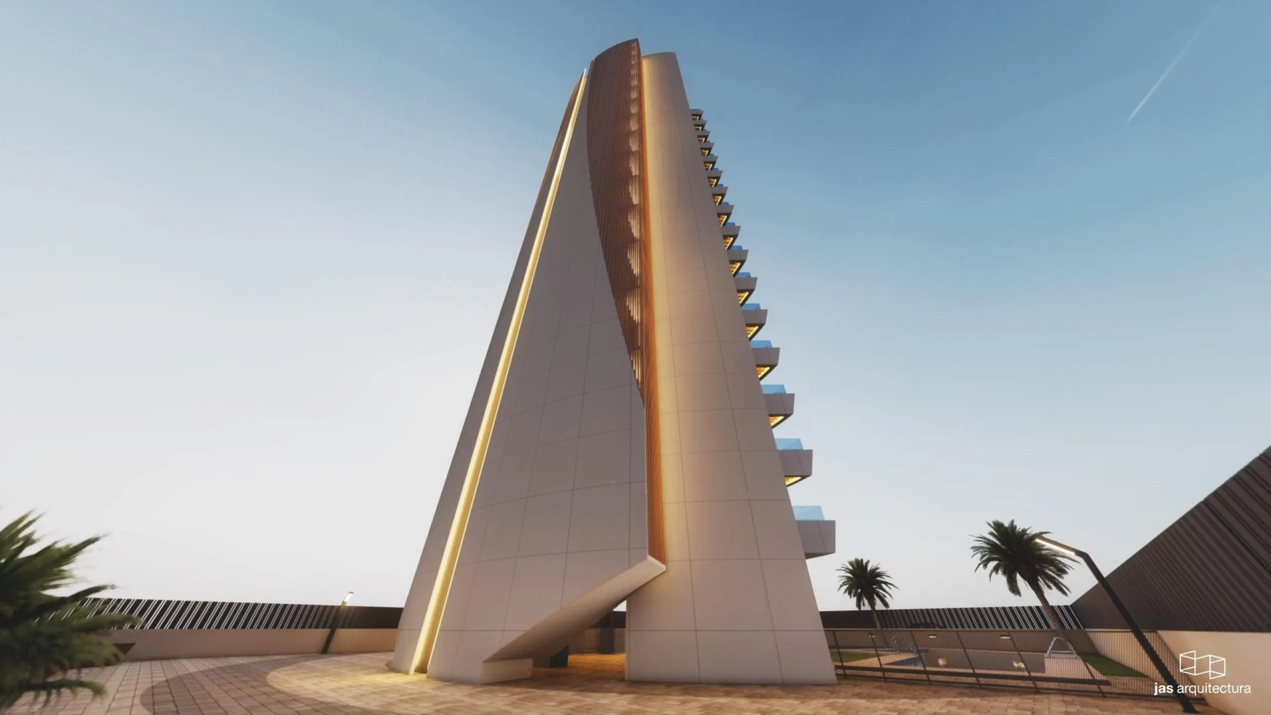 New designer apartments facing the Mediterranean Sea