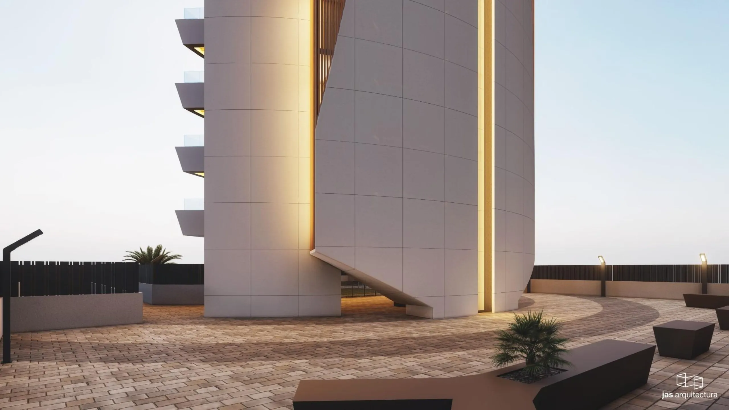 New designer apartments facing the Mediterranean Sea
