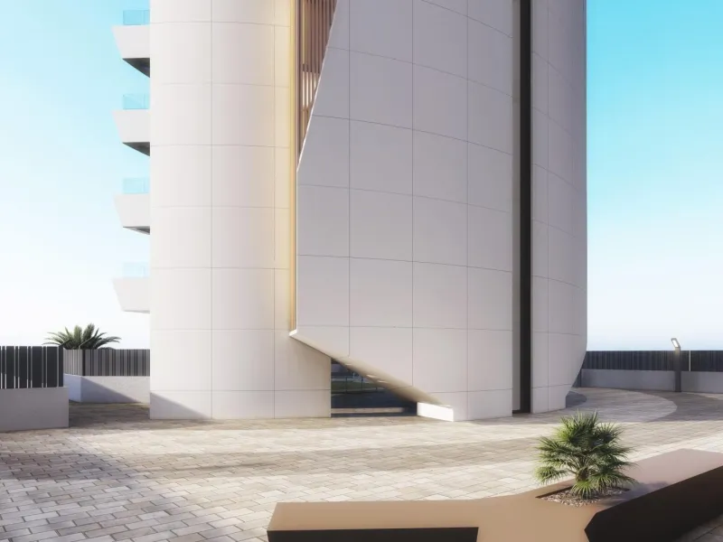 New designer apartments facing the Mediterranean Sea