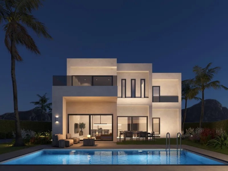 Modern new build villa for sale in Benissa Coast