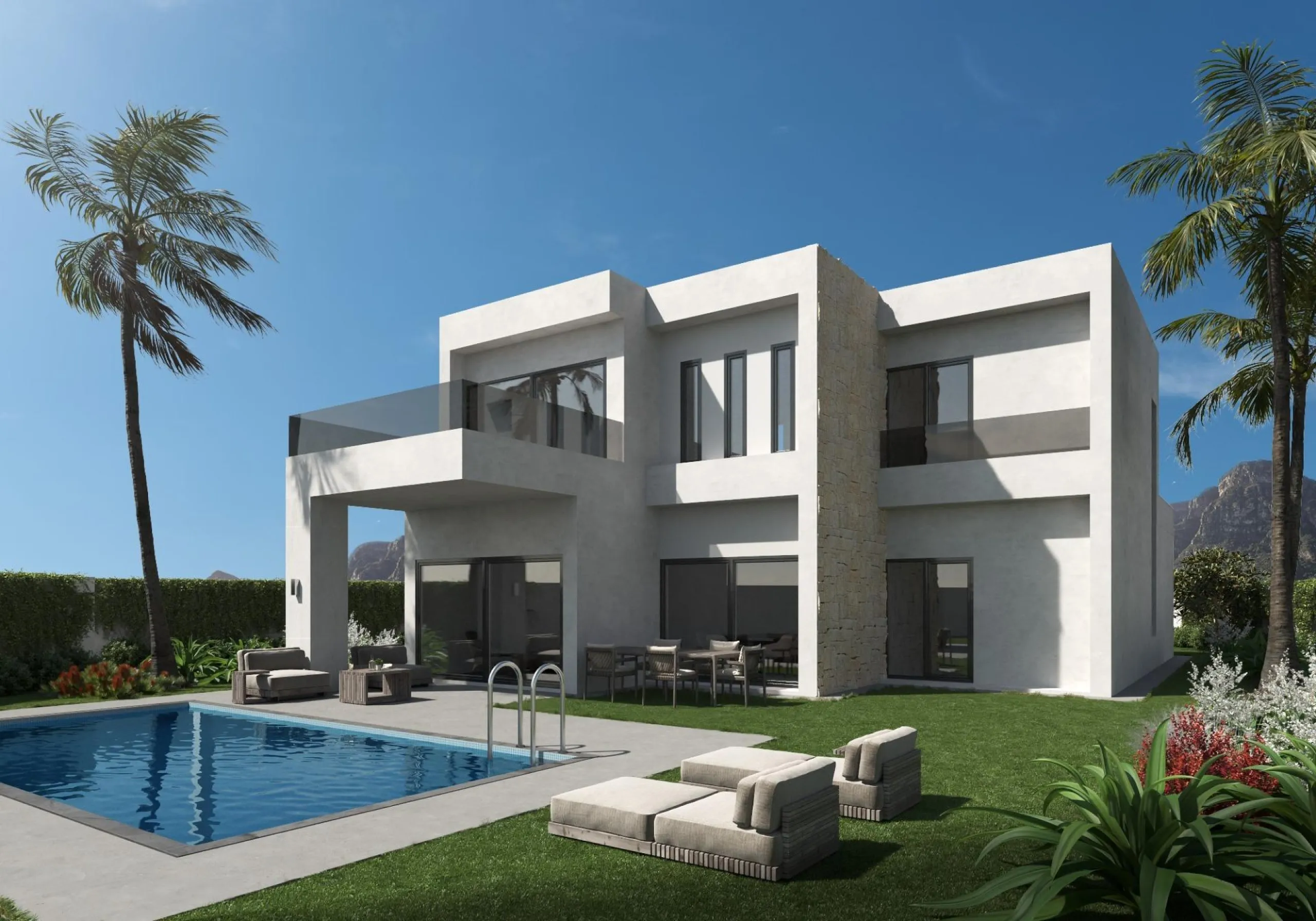 Modern new build villa for sale in Benissa Coast
