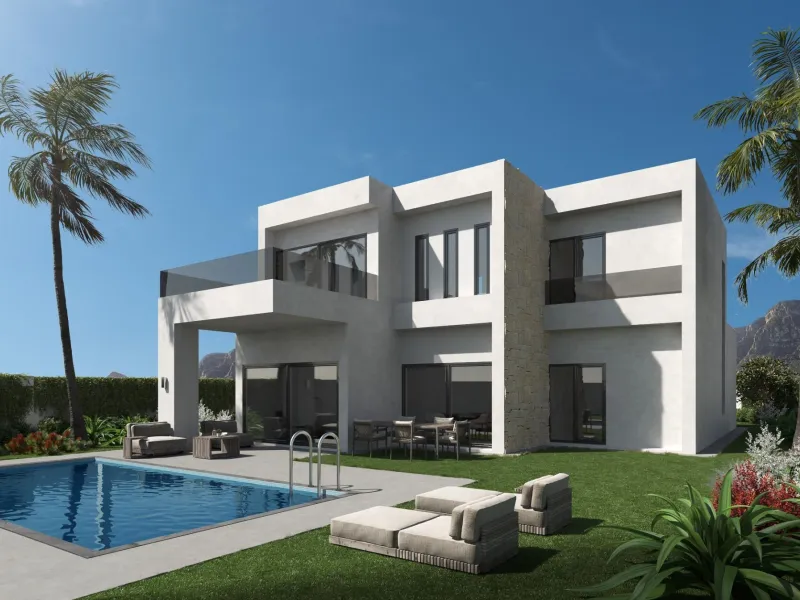 Modern new build villa for sale in Benissa Coast
