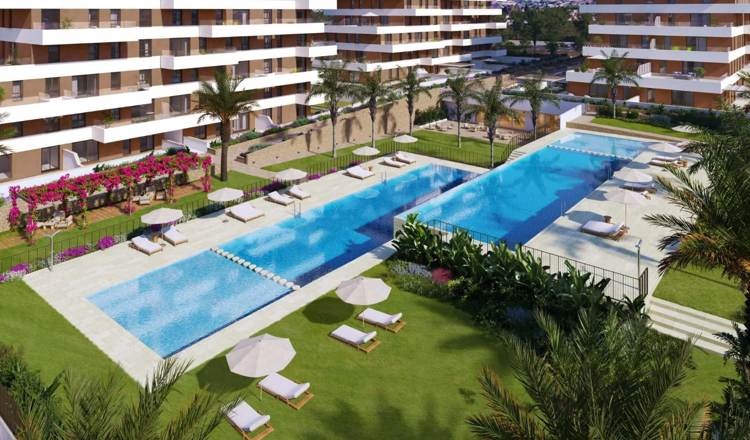 New build homes by the sea 🏝️