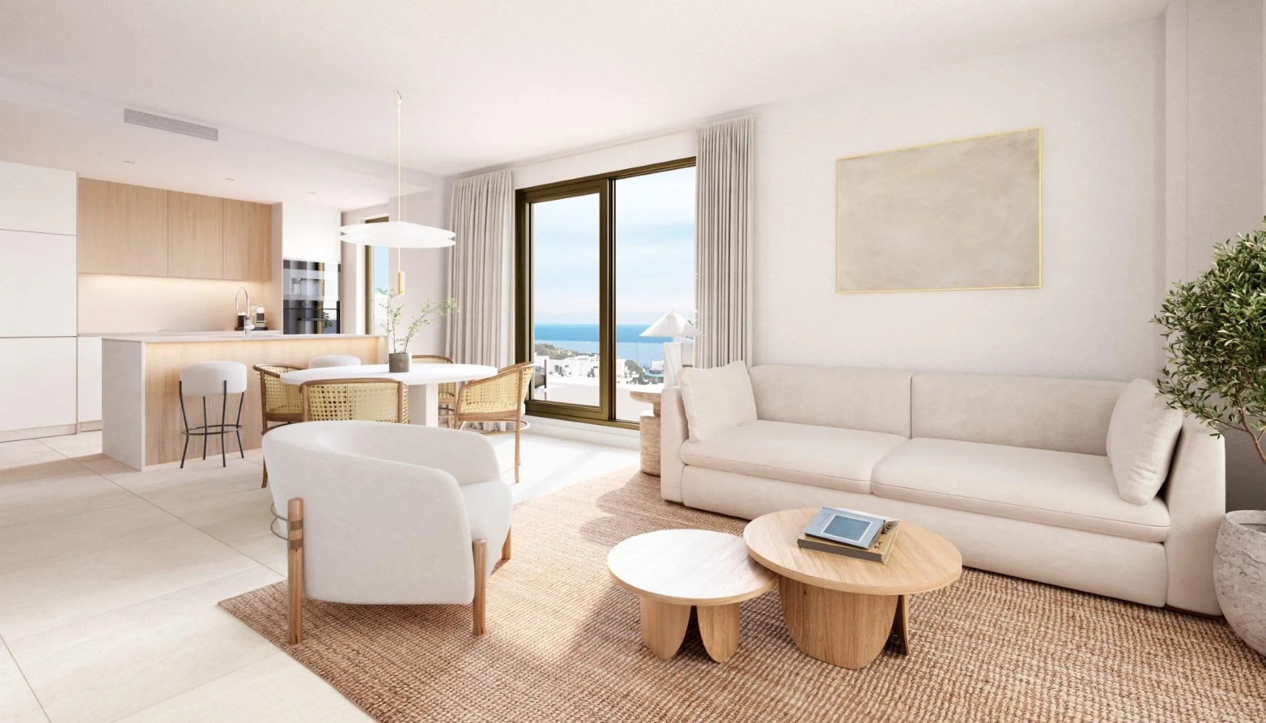 New build homes by the sea 🏝️