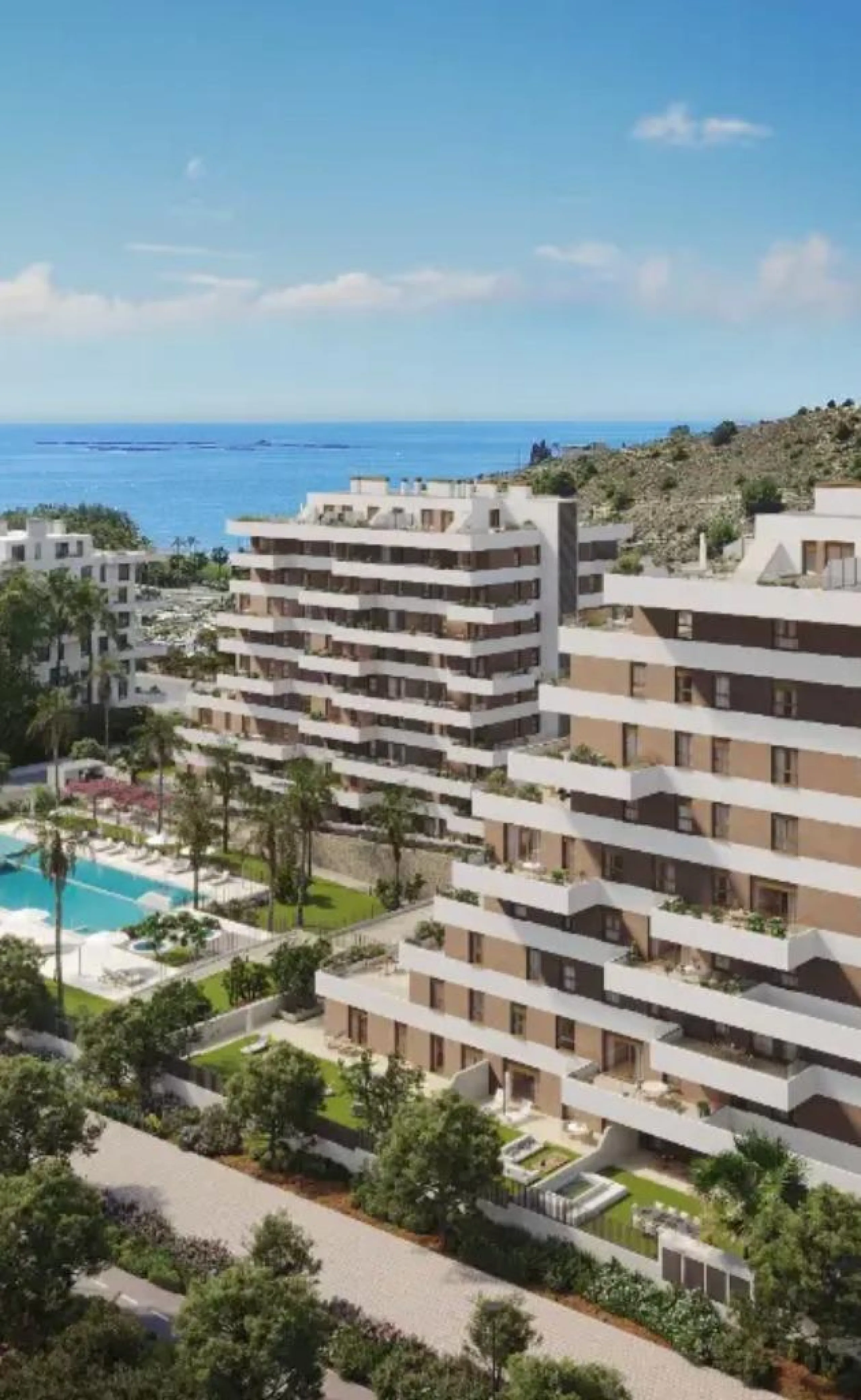 New build homes by the sea 🏝️