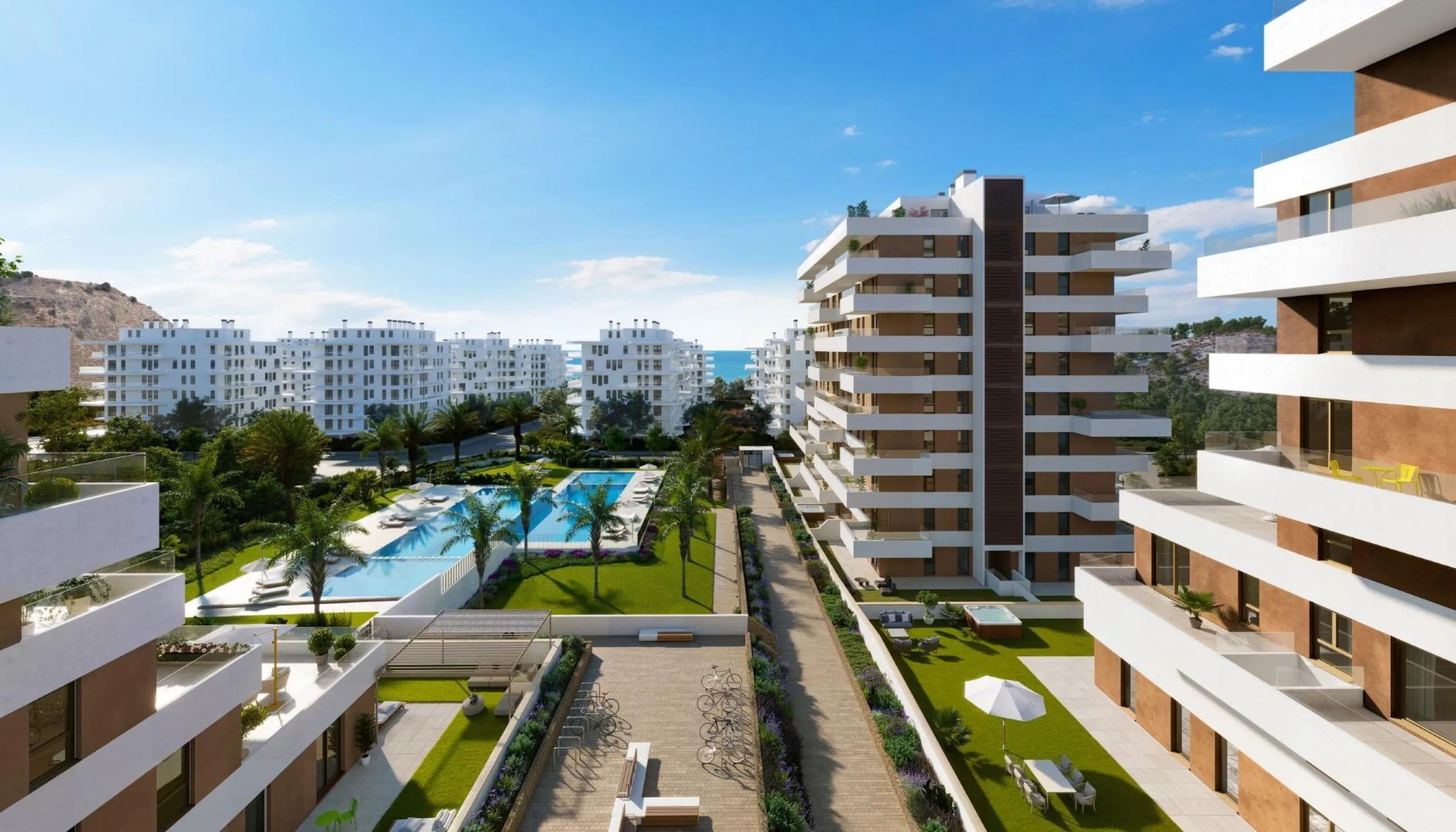 New build homes by the sea 🏝️