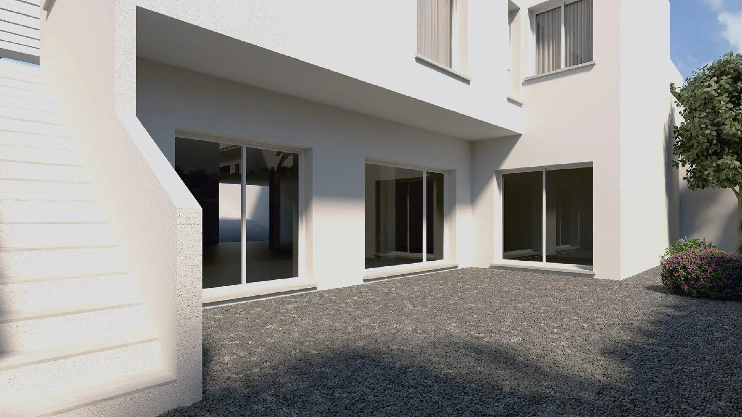 VILLAS EN ALGORFA. 3 DORM. 2 BAÑOS. VALLA DE UNA PLANTA. 136 M2 DE CASA. PARCELA 470 M2.SOTANO 180M2
