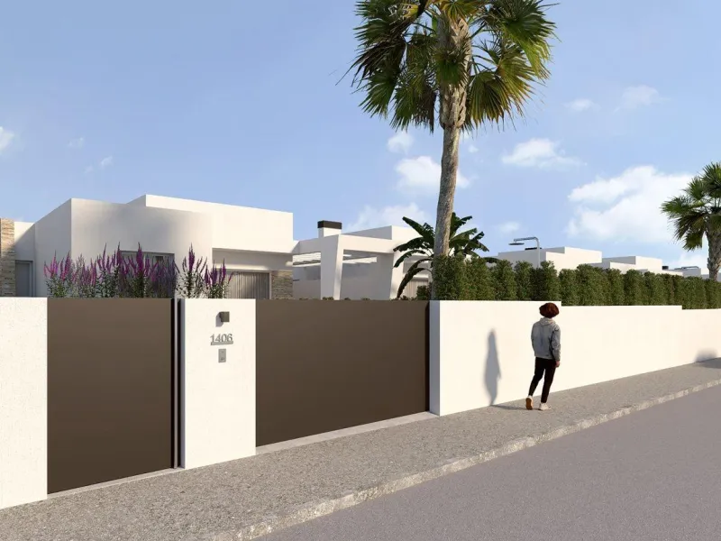 VILLAS EN ALGORFA. 3 DORM. 2 BAÑOS. VALLA DE UNA PLANTA. 136 M2 DE CASA. PARCELA 470 M2.SOTANO 180M2