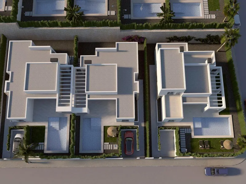 VILLAS EN ALGORFA. 3 DORM. 2 BAÑOS. VALLA DE UNA PLANTA. 136 M2 DE CASA. PARCELA 470 M2.SOTANO 180M2